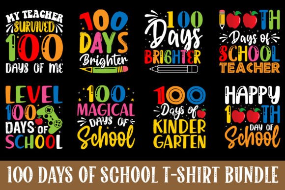 100 Days of School SVG Bundle: A Crafts and Graphics Must-Have