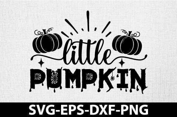 Little Pumpkin Svg: A Charming Halloween Graphics Asset for Crafts
