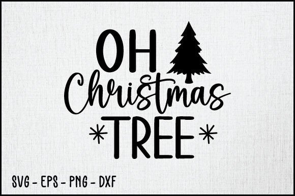 Oh Christmas Tree SVG: A Festive Graphics Asset for Crafters