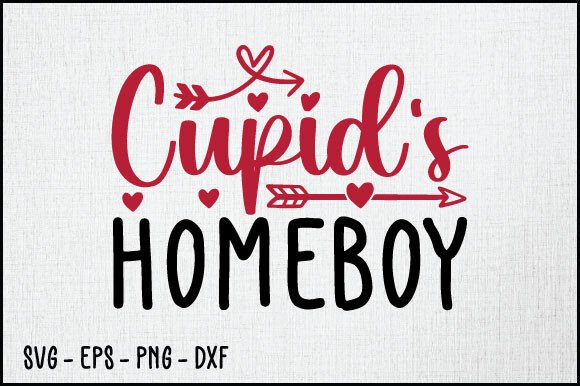 Valentine's SVG Design: A Closer Look at Cupid's Homeboy